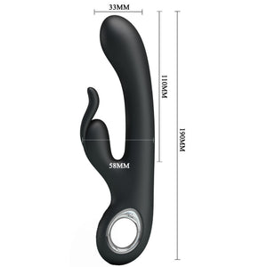 Pretty Love – Vibrateur carina clitoris et stimulateur point g