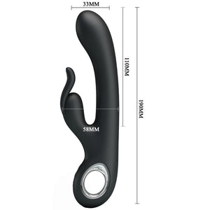 Pretty Love – Vibrateur carina clitoris et stimulateur point g