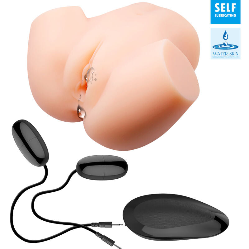 GEKKE BULL - VAGINA EN ANO REALISTICOS DUBBELE VIBRACION