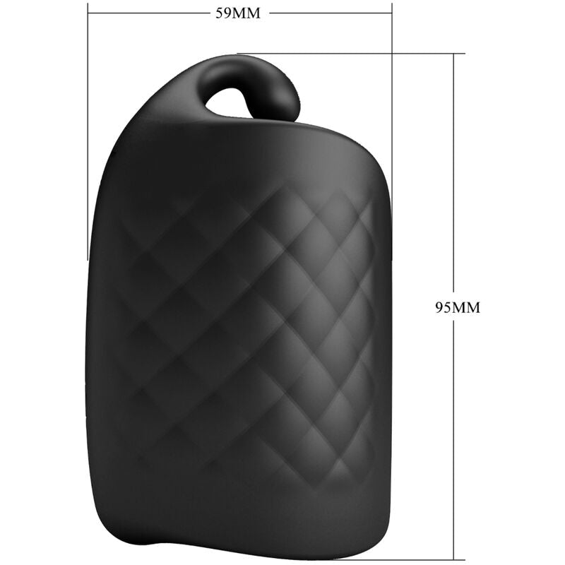 PRETTY LOVE - MASTURBADOR MANUAL PARA GLAND RECARGABLE VIBRADOR