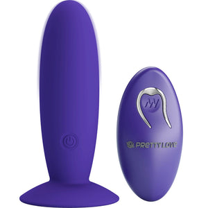 Pretty Love – Vibrateur anal youth plug télécommande violet