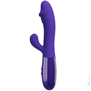 Pretty Love – Vibrateur snappy youth & stimulateur de point g violet