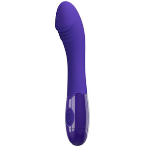 Pretty Love – Dildo vibrateur violet elemental youth
