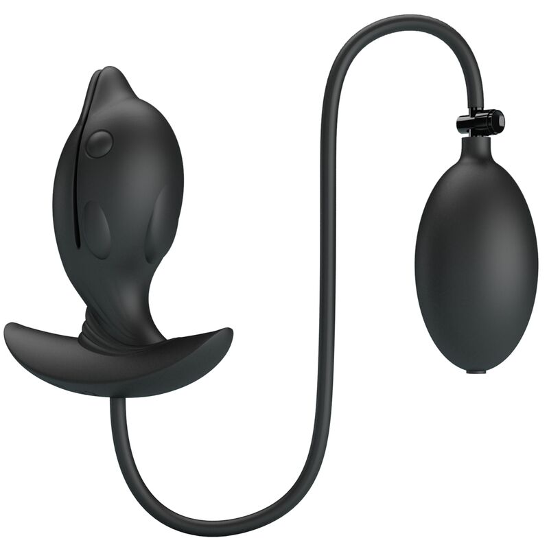PRETTY LOVE - OPBLAASBARE &amp; OPLAADBARE DELFIN ANAAL PLUG
