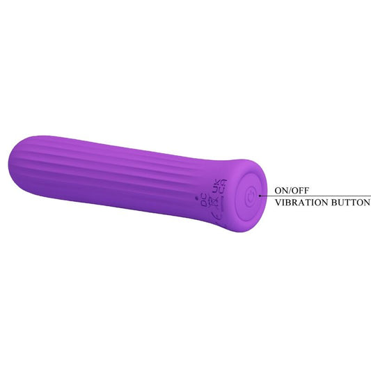PRETTY LOVE - WHITE VIBRADOR ESTIMULADOR LILA