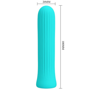 Pretty Love – Blanche vibrateur stimulateur bleu