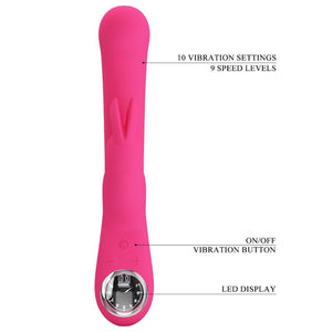 Pretty Love – Vibrateur lamar lapin et point g rose