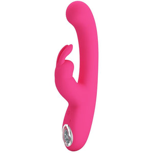 Pretty Love – Vibrateur lamar lapin et point g rose