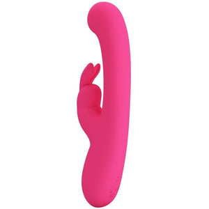 Pretty Love – Vibrateur lamar lapin et point g rose