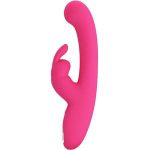 Pretty Love – Vibrateur lamar lapin et point g rose