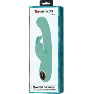 Pretty Love – Vibrateur lamar lapin et point g vert