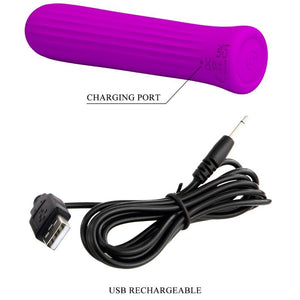 Pretty Love – Blanche vibrateur stimulateur rose