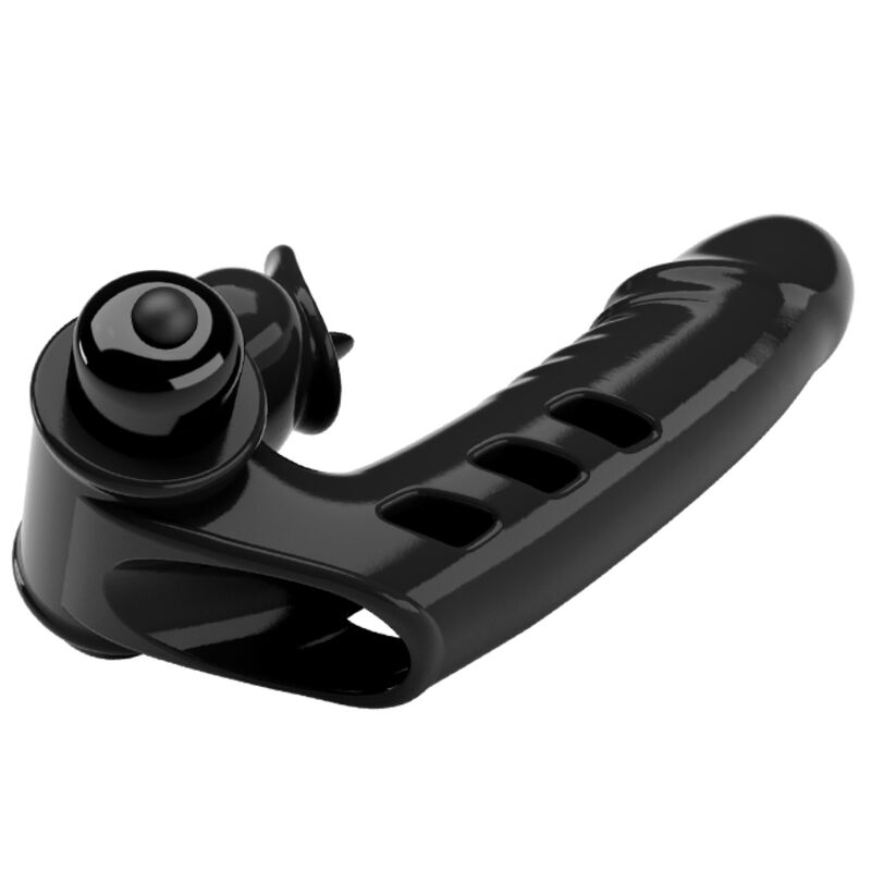 MOOIE LIEFDE - CORBIN FUNDA DEDO VIBRADOR NEGRO