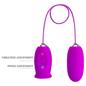 Pretty Love – Vibrateur rechargeable daisy dual egg violet