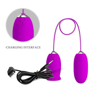 Pretty Love – Vibrateur rechargeable daisy dual egg violet