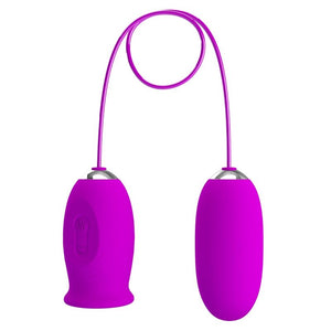 Pretty Love – Vibrateur rechargeable daisy dual egg violet