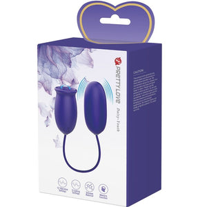 Pretty Love – Stimulateur vibrateur rechargeable daisy youth violet