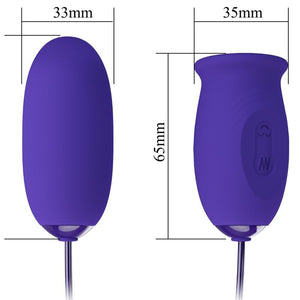 Pretty Love – Stimulateur vibrateur rechargeable daisy youth violet