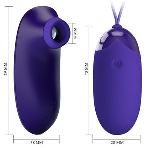 Pretty Love – Stimulateur et oeuf portable