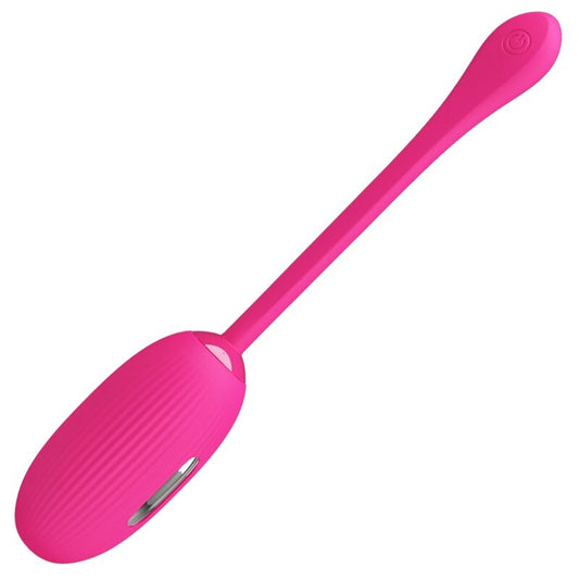 PRETTY LOVE - DOREEN HUEVO RECHARGEABLE VIBRADOR MAGENTA CONTROL REMOTO