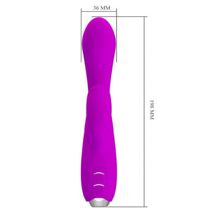 Pretty Love – Vibrateur lapin rechargeable gloria imperméable violet