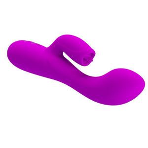 Pretty Love – Vibrateur lapin rechargeable gloria imperméable violet