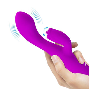 Pretty Love – Vibrateur lapin rechargeable gloria imperméable violet