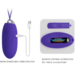 Pretty Love – Jenny youth violating egg télécommande violet