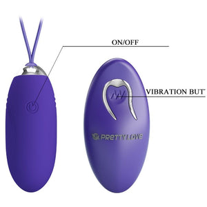Pretty Love – Jenny youth violating egg télécommande violet