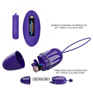 Pretty Love – Selkie youth mini oeuf vibrant télécommande violet