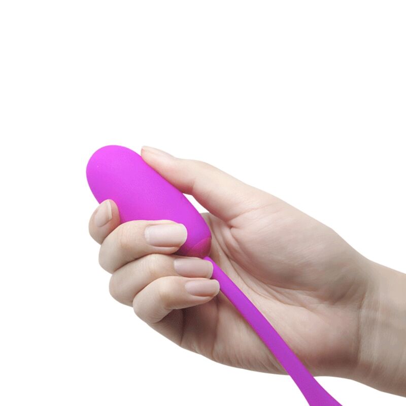 PRETTY LOVE - JULIUS HUEVO WATERPROOF &amp; RECHARGEABLE VIBRADOR MORADO