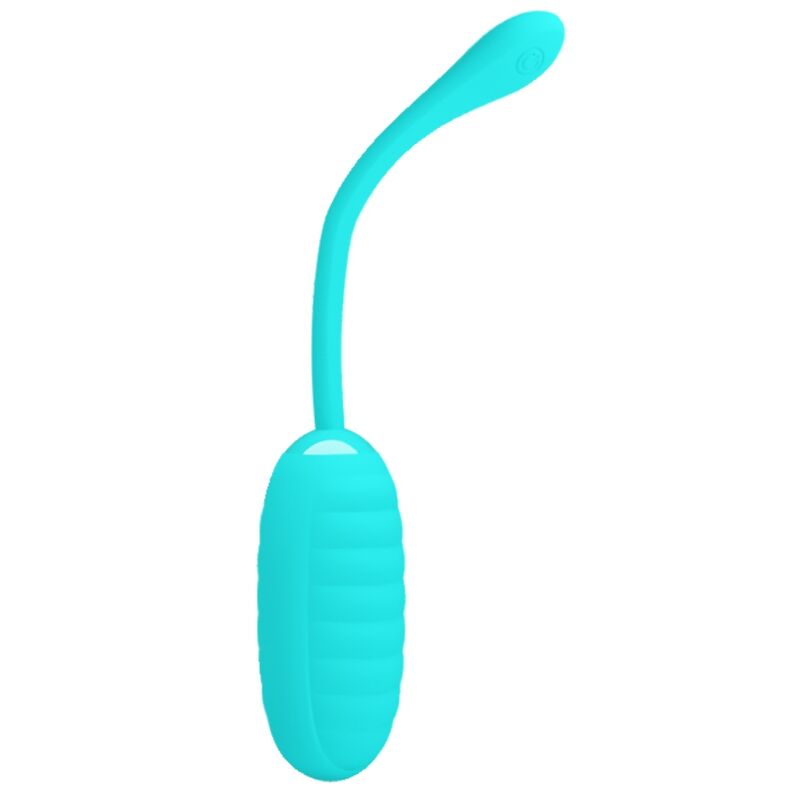 PRETTY LOVE - KIRK HUEVO RECHARGEABLE VIBRADOR VERDE CLARO