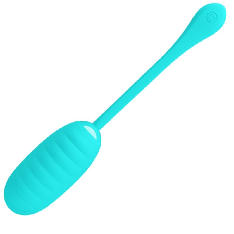PRETTY LOVE - KIRK HUEVO RECHARGEABLE VIBRADOR VERDE CLARO