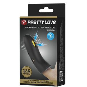 Pretty Love – Couvre-doigts électro-stimulateur marico noir