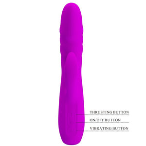 Pretty Love – Vibrateur lapin rechargeable melanie violet