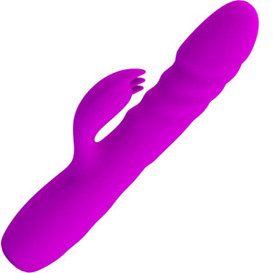 Pretty Love – Vibrateur lapin rechargeable melanie violet