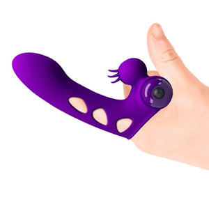 Pretty Love – Couvercle de doigt vibrateur orlando violet