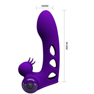 Pretty Love – Couvercle de doigt vibrateur orlando violet