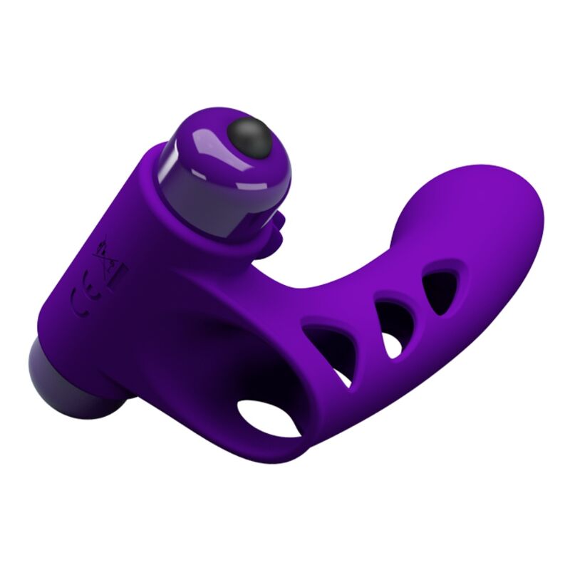 MOOIE LIEFDE - ORLANDO FUNDA DE DEDO VIBRADOR MORADO