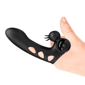 Pretty Love – Couvercle de doigt vibrateur orlando noir