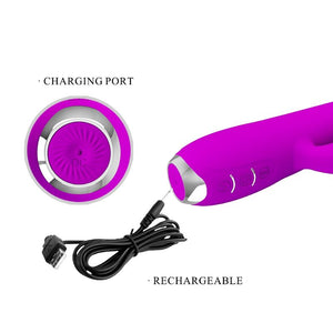 Pretty Love – Vibrateur regina - ondes stimulantes rechargeables violet