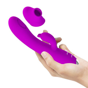 Pretty Love – Vibrateur regina - ondes stimulantes rechargeables violet