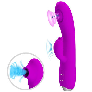 Pretty Love – Vibrateur regina - ondes stimulantes rechargeables violet