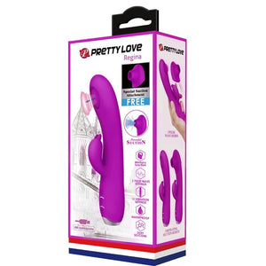 Pretty Love – Vibrateur regina - ondes stimulantes rechargeables violet