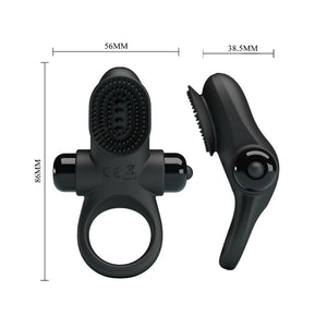 Pretty Love – Vibrator ring II pour le pénis noir