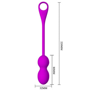 Pretty Love – Balles vibrantes rechargeables elvira violet