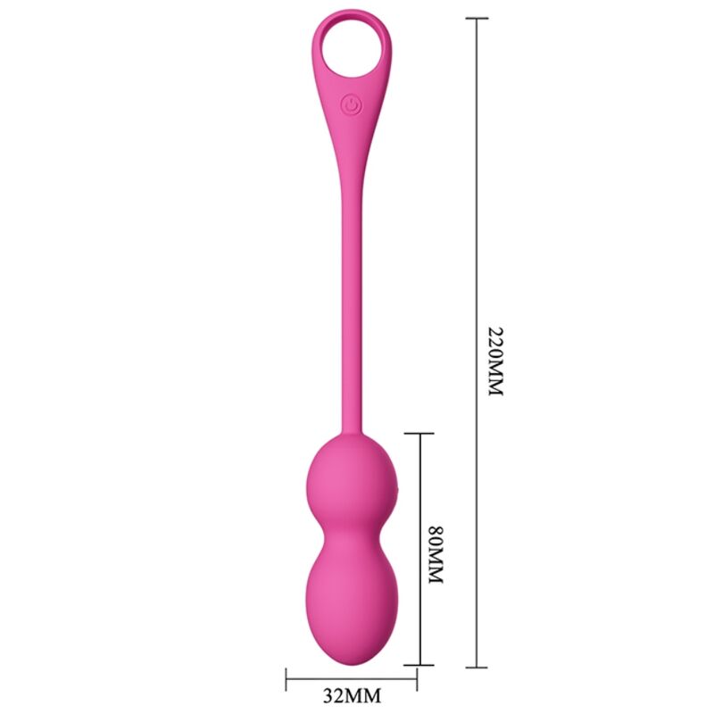 PRETTY LOVE - ELVIRA BOLAS RECARGABLE VIBRADORAS ROSA