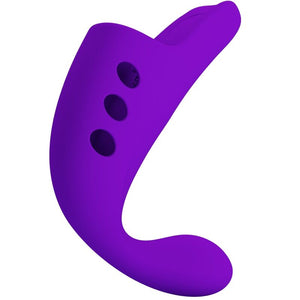 Pretty Love – Vibrateur doigt rechargeable gorgon violet