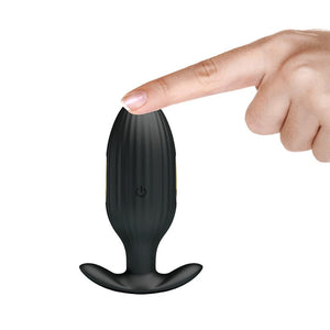 Pretty Love – Vibrateur anal rechargeable kelly plug noir