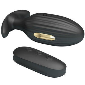 Pretty Love – Vibrateur anal rechargeable kelly plug noir